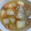 クック茶々茶's cooksnap of when they made 冬瓜のシーフードあんかけ.