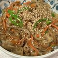 yummy?'s cooksnap of when they made ☆レンコンとピーマンと人参のきんぴら☆.