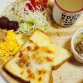 choco831's cooksnap of when they made 香ばし旨ッコンソメ粉チートースト.