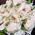 sunujiro's cooksnap of when they made えびマヨ風♪水晶鶏のオーロラソース.