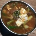 Yokchina's cooksnap of when they made 韓国人彼氏が教えてくれたテンジャンチゲ.