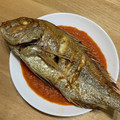 ポメちょん's cooksnap of when they made 丸ごと鯛のイタリア風　簡単でごちそう風.