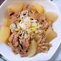 ❀まいねこ❀'s cooksnap of when they made 焼肉風味！？大根と豚肉＆じゃがいもの煮物.