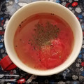 ☆hikonyan☆'s cooksnap of when they made 簡単！時短！冷凍トマトの丸ごとスープ.