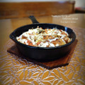 inyako's cooksnap of when they made 豚肉とナスと野菜のトマトチーズ焼き.