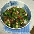 冷蔵庫レスキュー隊's cooksnap of when they made リカちゃん♡オクラおかか和え.