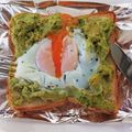 クックXTDK6S☆'s cooksnap of when they made アボカド明太とトロトロ卵のトースト.