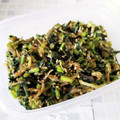 クックRGVID0☆'s cooksnap of when they made 【10分で完成】小魚とかぶの葉のふりかけ.