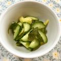 バウンド's cooksnap of when they made ツル冷や♡茄子・胡瓜・大葉のコールスロー.