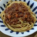 あーこ724's cooksnap of when they made 赤味噌＊和風ボロネーゼパスタ.