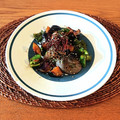 White☆Lily's cooksnap of when they made なすとピーマン、豚肉の味噌炒め.