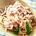 DORA＊DORA's cooksnap of when they made 肉を喰らう焼きうどん・ソース味.