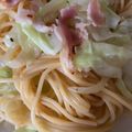 H♡S's cooksnap of when they made たっぷりキャベツとベーコンのスープパスタ.