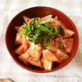 violets's cooksnap of when they made トマトと塩麹で美肌納豆♪.