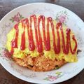 7100⭐︎'s cooksnap of when they made 簡単！ふわふわふわトロトロのオムライス.