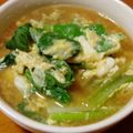 かばぽん's cooksnap of when they made 小松菜の卵とじ★ご飯にかけても、美味~♪.