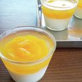 Peco１１'s cooksnap of when they made 2層スイーツ♬みかんゼリーと牛乳寒天♪.