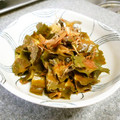 卯月のうさぎ２０１４'s cooksnap of when they made 四角豆の＊梅和え.