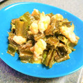 卯月のうさぎ２０１４'s cooksnap of when they made 四角豆と海老のマヨ炒め.
