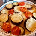 クックQAEQX8☆'s cooksnap of when they made トマト・なす・玉ねぎのチーズ焼.