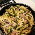 Mio310S's cooksnap of when they made アスパラ・セロリ・豚肉のアジアン炒め.