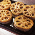 AYRH♡'s cooksnap of when they made 【簡単】シャキシャキ♡蓮根のはさみ焼き.