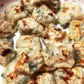 chiicoちゃん's cooksnap of when they made 簡単☆餃子の皮でエビニラまんじゅう.