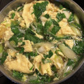 たいつ's cooksnap of when they made 簡単美味しい【モロヘイヤと卵の中華スープ.