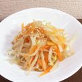 horseland's cooksnap of when they made すぐできる簡単！もやしと人参のナムル.