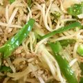 クック15FFG6☆'s cooksnap of when they made 挽き肉とピーマンのもやし炒め.