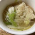 悠さんママ's cooksnap of when they made 簡単★餃子の皮でワンタンスープ.