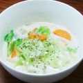 YCHキッチン's cooksnap of when they made 野菜たっぷりアーモンドミルクスープ.