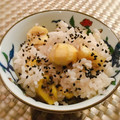 クマちー's cooksnap of when they made 秋の味覚☆炊飯器簡単甘いホクホク栗ごはん.