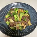 amキッチン's cooksnap of when they made 絶品中華♪ 牛肉とブロッコリーの中華炒め.