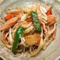 プルンバゴ's cooksnap of when they made お弁当にも♡おさかなソーセージと野菜炒め.