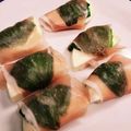 ☆とらねこトラちゃん's cooksnap of when they made モッツァレラチーズの生ハム巻き.