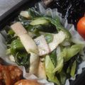 rokutousei's cooksnap of when they made ほうれん草とベーコンのねぎゴマ☆和風炒め.