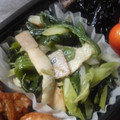 rokutousei's cooksnap of when they made ほうれん草とベーコンのねぎゴマ☆和風炒め.