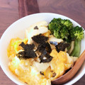 にゃふちゃん's cooksnap of when they made 簡単朝ごはん*とうふの卵とじ.