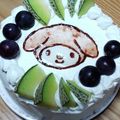 メグミン２５２５'s cooksnap of when they made りんごジャムで簡単キャラケーキ☆.