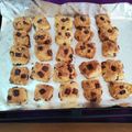 ✊肝っ玉かーちゃん✊'s cooksnap of when they made サクほろ♪スタバ風チョコスコーン.