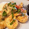 くまさぶろ's cooksnap of when they made 揚げない！えびマヨ☆ガーリック　お店の味.