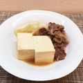 horseland's cooksnap of when they made ☆肉豆腐☆.