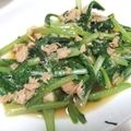 たけモモファイト's cooksnap of when they made 小松菜＆シーチキン炒めるだけ〜♪.