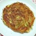 ほあちん's cooksnap of when they made ジャガイモとチーズのガレット.