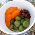 うえてぃ☆'s cooksnap of when they made 小豆と豆腐抹茶白玉＊和のプチパフェ。.