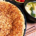 ハルママ＊°'s cooksnap of when they made フライパンで大きな焼きおにぎり.