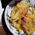 eiyoushi's cooksnap of when they made 簡単☆さつまいもとコーンのかき揚げ.