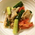 ベティ３'s cooksnap of when they made 豚バラときゅうりのトマトみそ炒め.