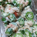 dottco's cooksnap of when they made お弁当に♪カニカマとオクラのツナマヨ和え.